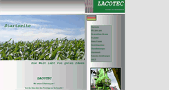 Desktop Screenshot of lacotec.de