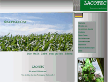 Tablet Screenshot of lacotec.de